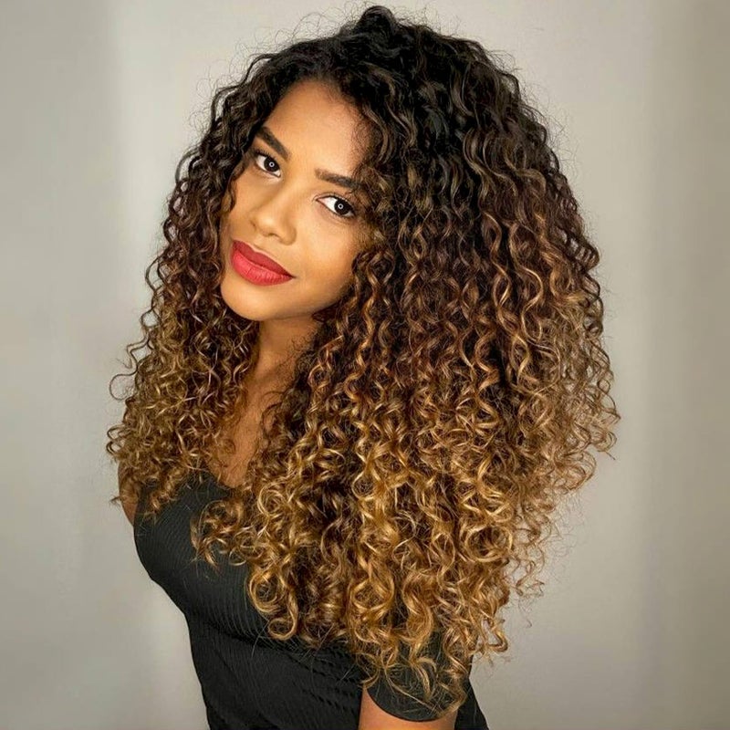 Vomella GoGo Curl Crochet Hair 8 Packs Water Wave 18 Inch Curly Crochet Hair for Women Short Beach Curl Hair Synthetic Deep Twist Hair Extensions1B3027